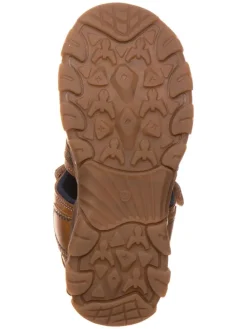 Leren enkelsandalen 
