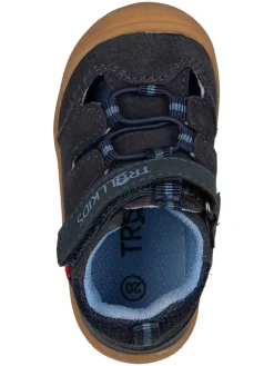 Leren enkelsandalen 