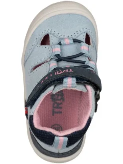 Leren enkelsandalen 