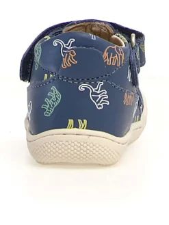 Leren enkelsandalen 