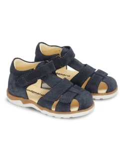 Leren enkelsandalen 