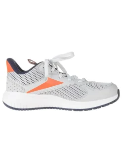 Leren hardloopschoenen "Road Supreme 4.0 Alt" grijs/donkerblauw/oranje