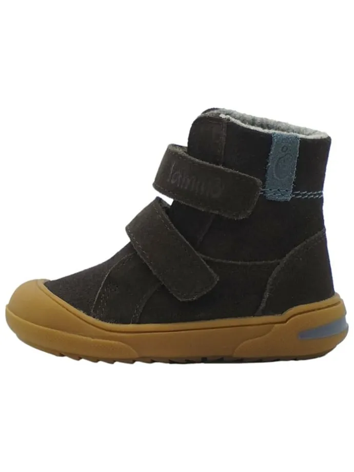 Leren loopleerschoenen bruin