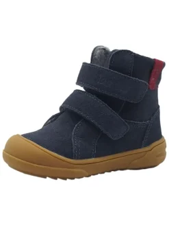 Leren loopleerschoenen donkerblauw