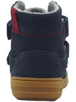 Leren loopleerschoenen donkerblauw