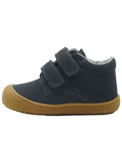 Leren loopleerschoenen donkerblauw