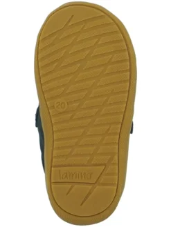 Leren loopleerschoenen donkerblauw