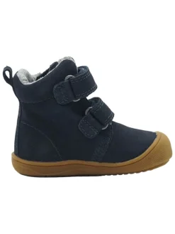 Leren loopleerschoenen donkerblauw