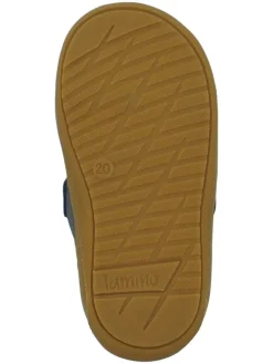 Leren loopleerschoenen donkerblauw