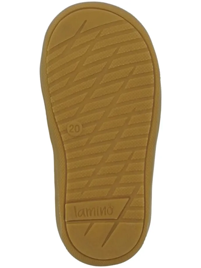 Leren loopleerschoenen grijs