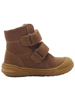 Leren loopleerschoenen lichtbruin