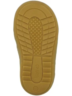 Leren loopleerschoenen lichtbruin