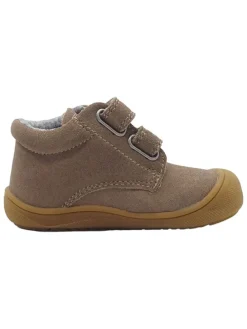 Leren loopleerschoenen paars
