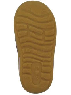 Leren loopleerschoenen paars