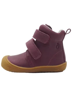 Leren loopleerschoenen rood