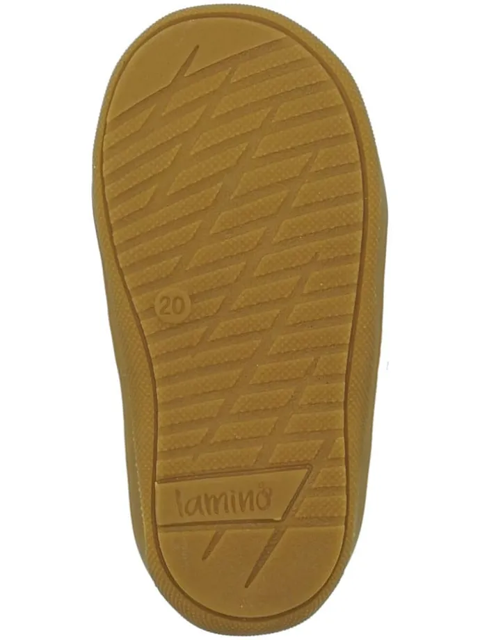 Leren loopleerschoenen rood