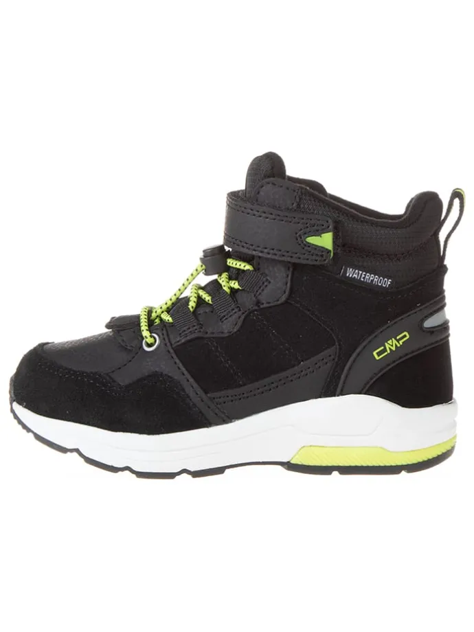 Leren outdoorschoenen "Hadil" zwart