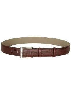 Leren riem bruin
