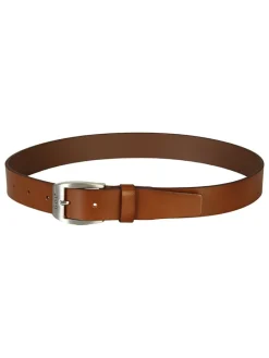 Leren riem lichtbruin