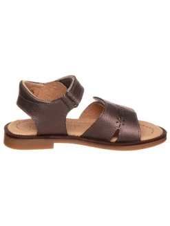 Leren sandalen bruin