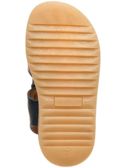 Leren sandalen donkerblauw
