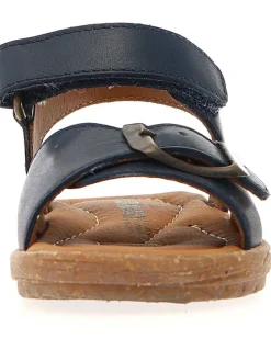 Leren sandalen "Parin" donkerblauw