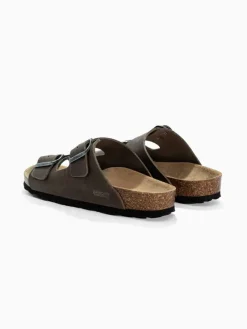Leren slippers 