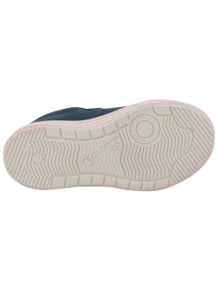 Leren sneakers "Barby" donkerblauw