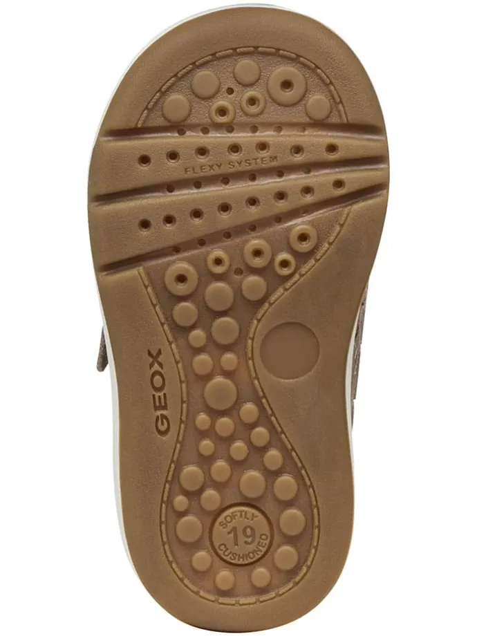 Leren sneakers "Biglia" lichtbruin