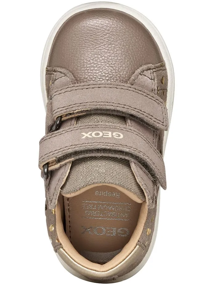 Leren sneakers "Biglia" lichtbruin