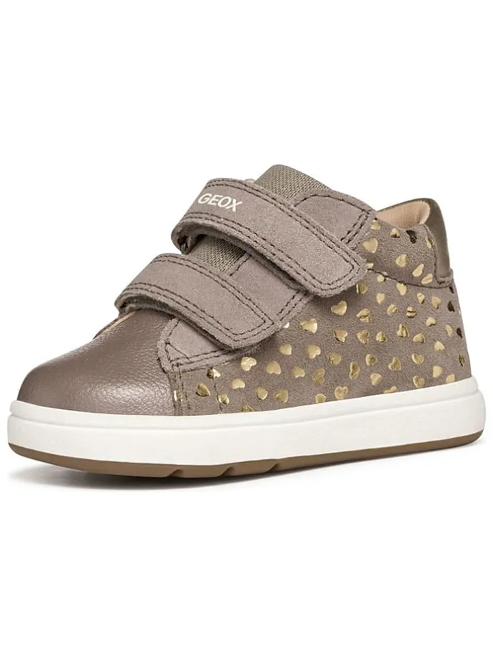 Leren sneakers "Biglia" lichtbruin