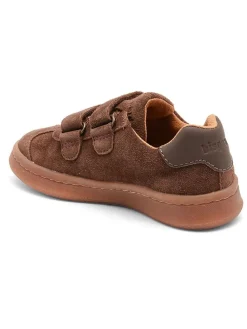 Leren sneakers bruin