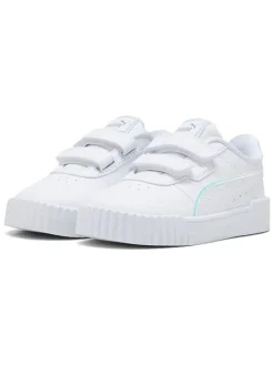 Leren sneakers "Carina 3.0 Holo 2.0 V" wit