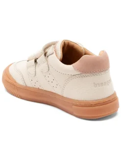 Leren sneakers crème