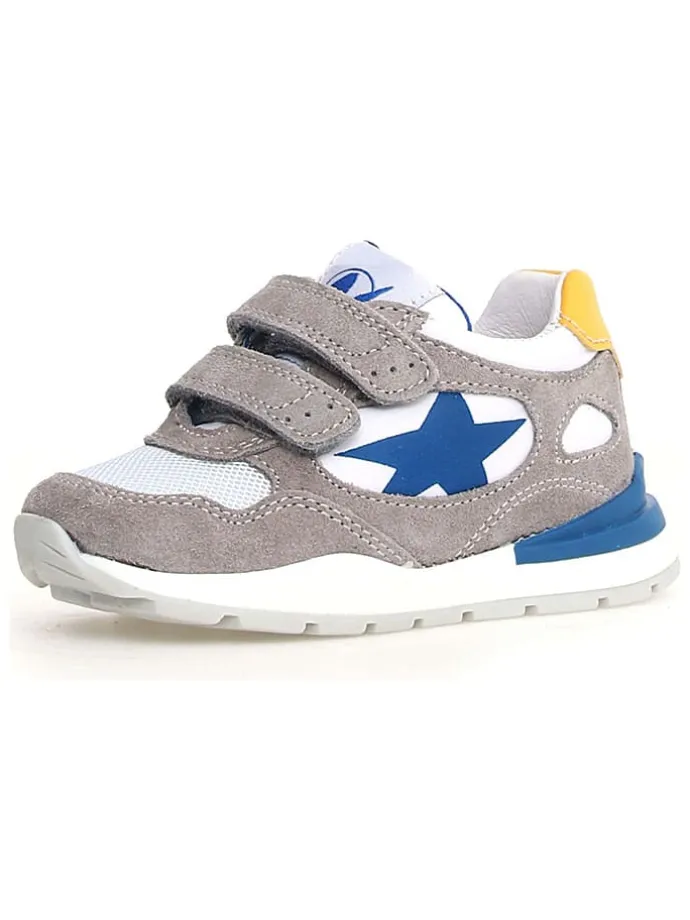 Leren sneakers "Daudi" beige