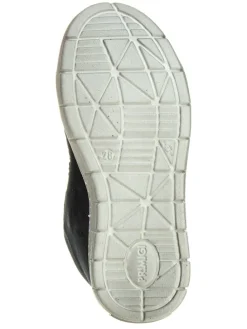 Leren sneakers donkerblauw