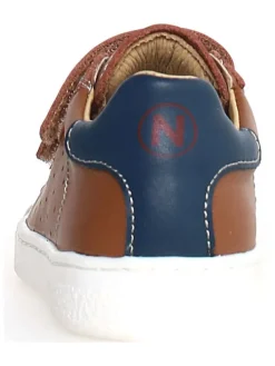 Leren sneakers "Hasselt 2" lichtbruin
