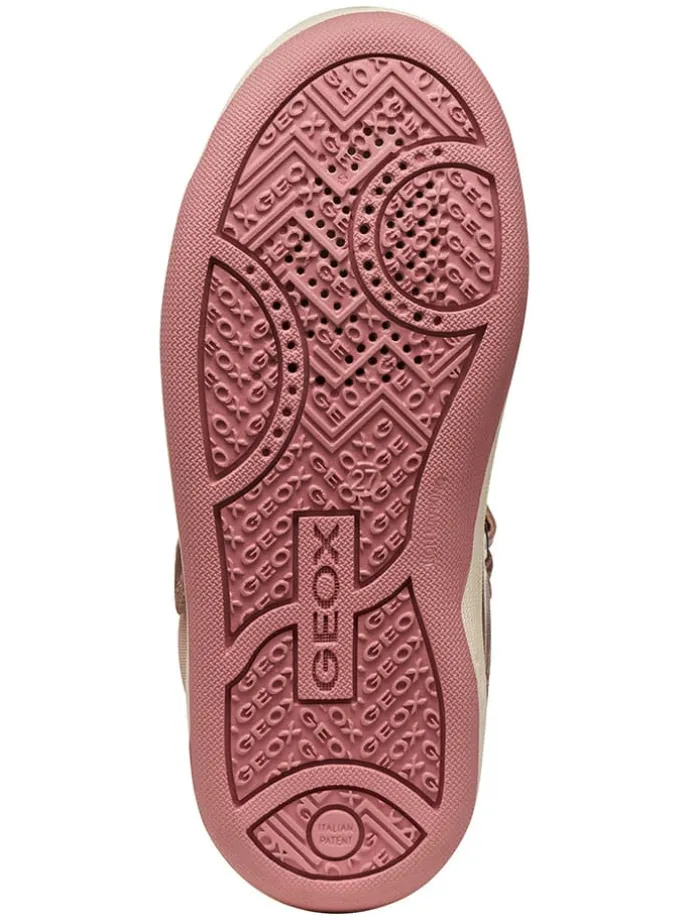 Leren sneakers "Maltin" lichtroze