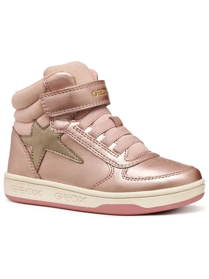 Leren sneakers "Maltin" lichtroze