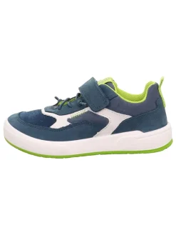 Leren sneakers "Maverick" donkerblauw