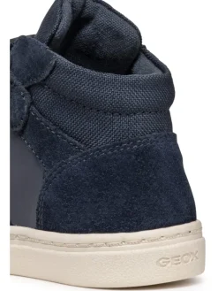 Leren sneakers "Nashik" donkerblauw