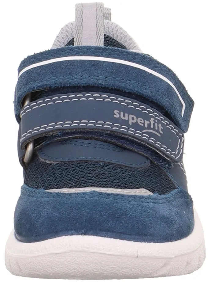 Leren sneakers "Sport 7" donkerblauw