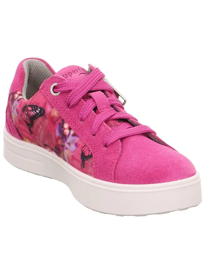 Leren sneakers "Stella" roze
