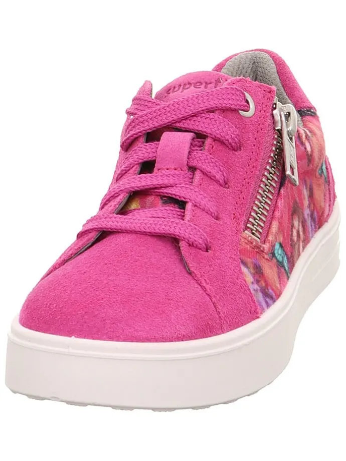 Leren sneakers "Stella" roze