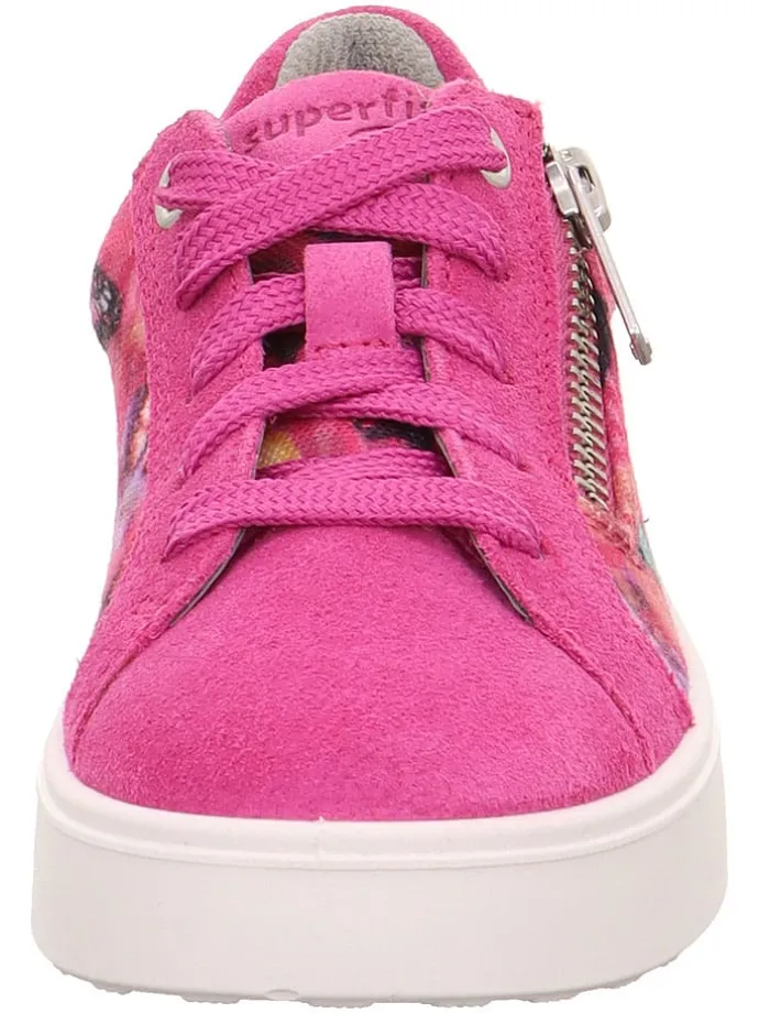 Leren sneakers "Stella" roze