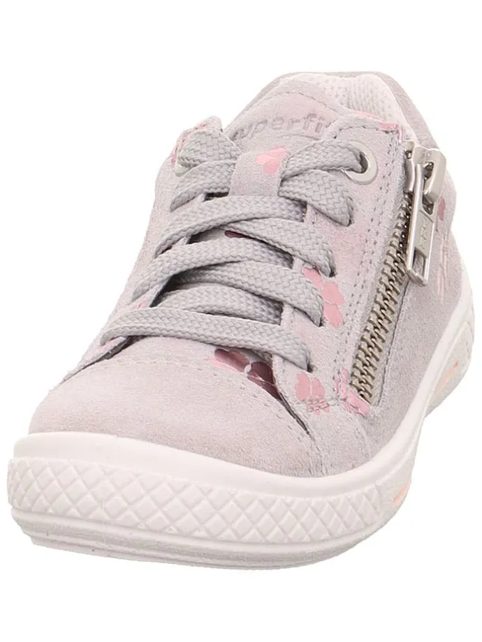 Leren sneakers "Tensy" grijs