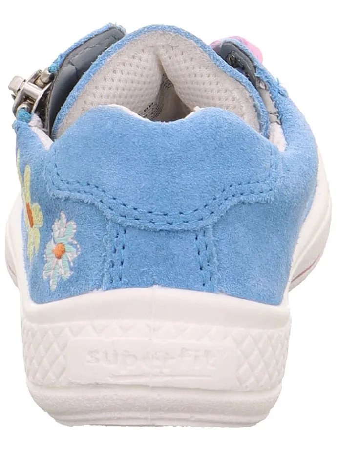 Leren sneakers "Tensy" lichtblauw
