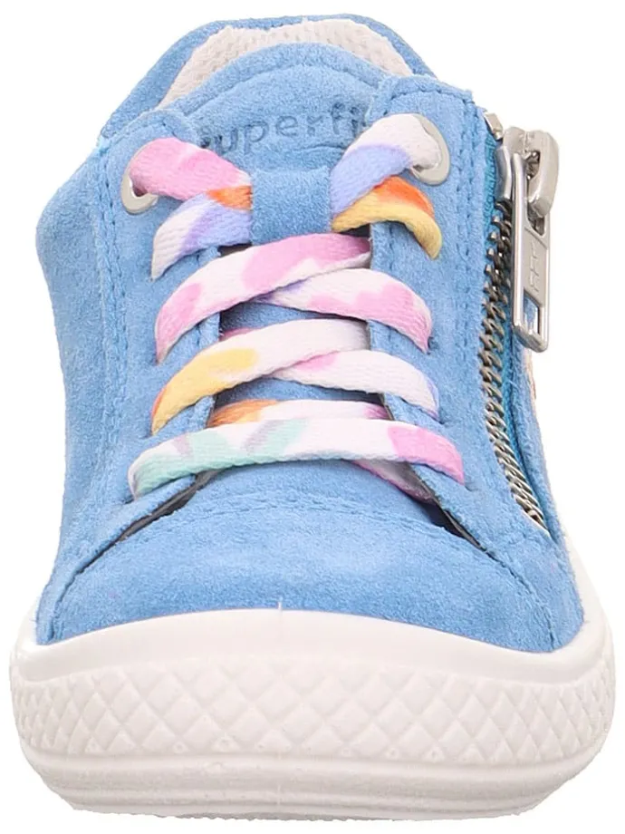 Leren sneakers "Tensy" lichtblauw