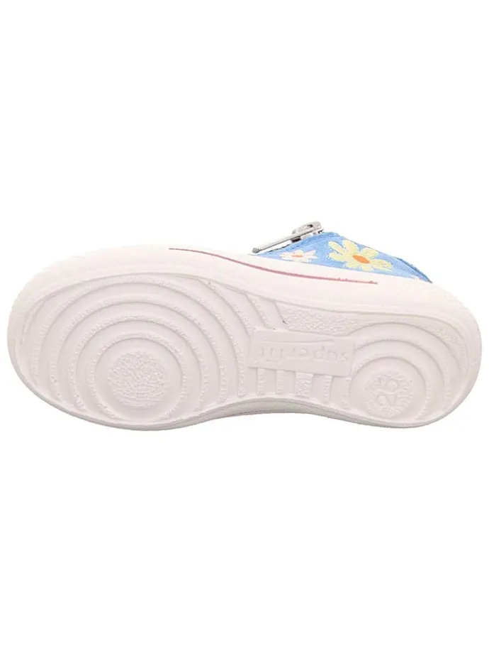 Leren sneakers "Tensy" lichtblauw