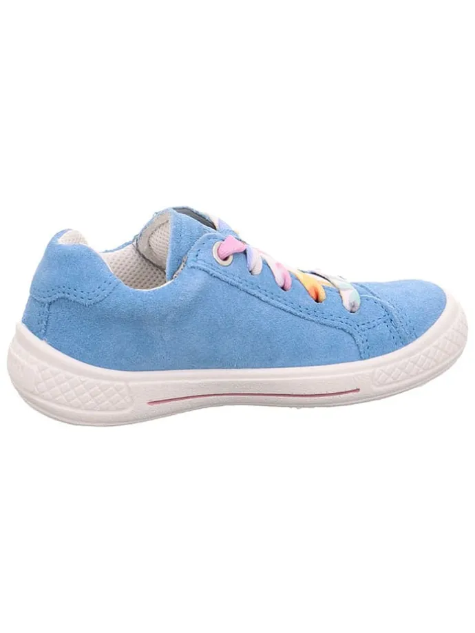 Leren sneakers "Tensy" lichtblauw